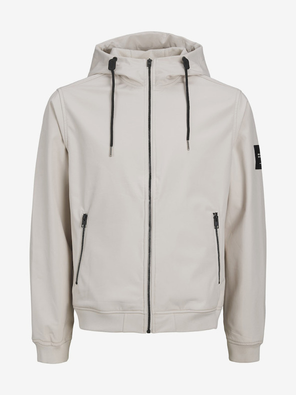 Jack & Jones Jack & Jones Basic férfi krémszínű softshell dzseki