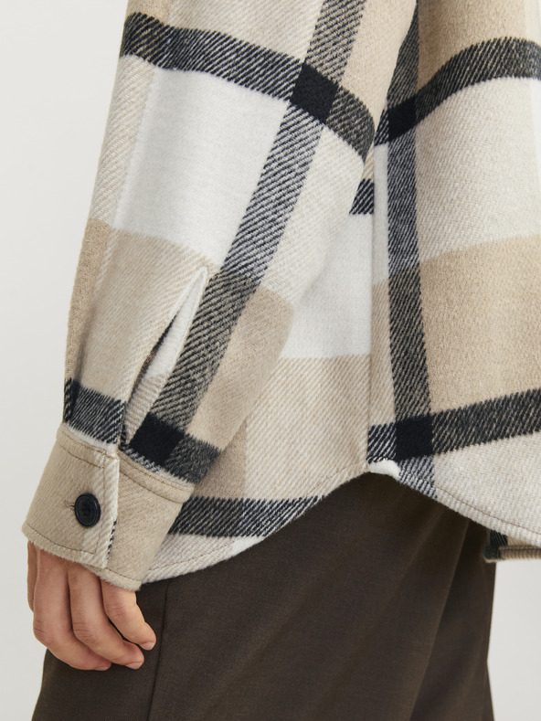 Jack & Jones Jack & Jones férfi bézs színű felsőruházati ing