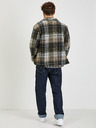 LERROS Zöld férfi kockás póló kabát LERROS