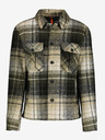 LERROS Zöld férfi kockás póló kabát LERROS