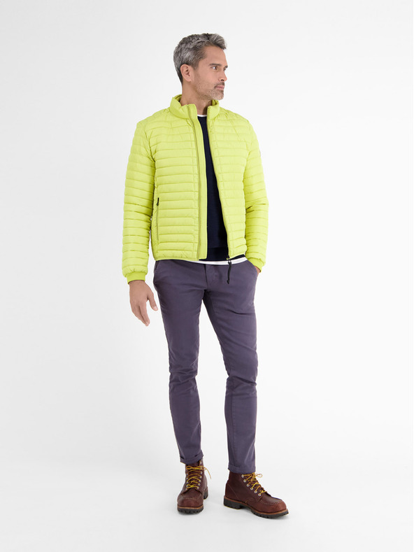 LERROS Világoszöld férfi könnyű steppelt dzseki LERROS