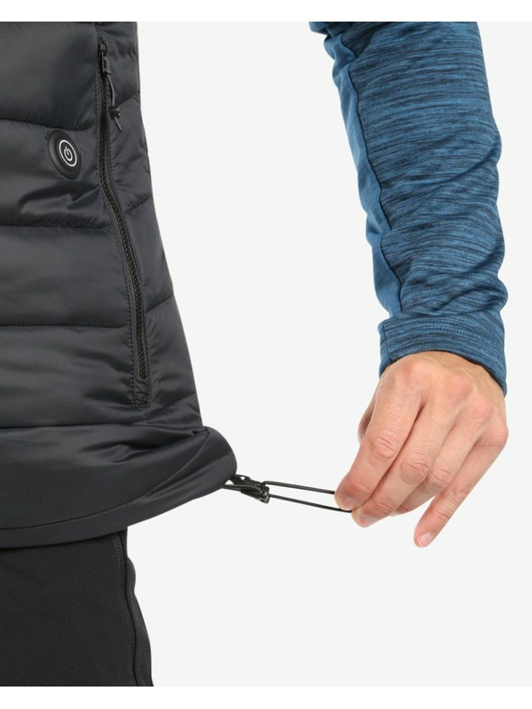 Kilpi Férfi mellény integrált fűtőpanelekkel Kilpi HEATEO-M Fekete