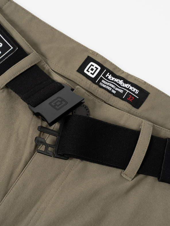 Horsefeathers Carbon öv - fekete HORSEFEATHERS