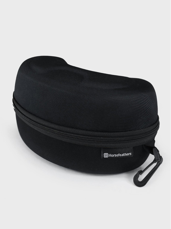 Horsefeathers MTB sportszemüveg Patriot - fekete/tükrös zöld HORSEFEATHERS