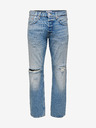 ONLY & SONS Kék, laza szabású, szakadt hatású farmer ONLY & SONS Edge