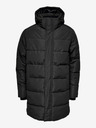 ONLY & SONS Fekete férfi steppelt télikabát ONLY & SONS Carl