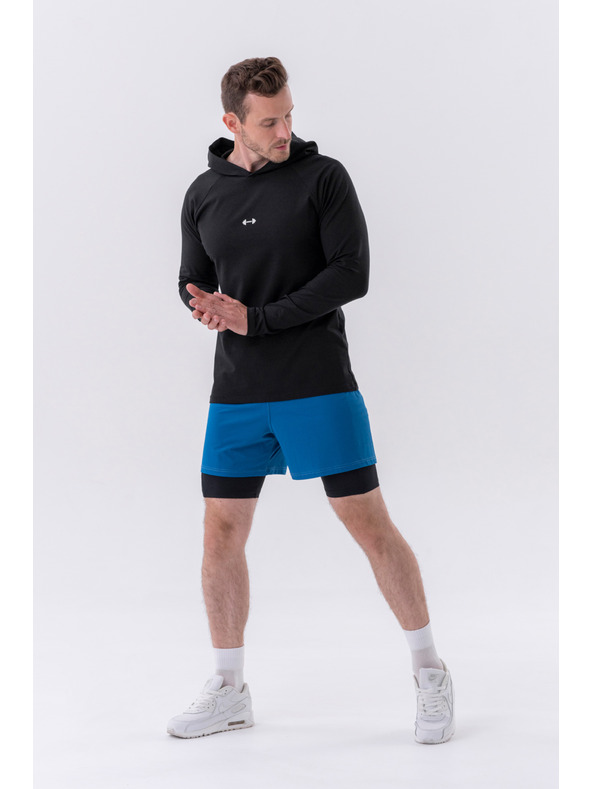 Nebbia Kétrétegű rövidnadrág mobil zsebekkel 318 M,szürke