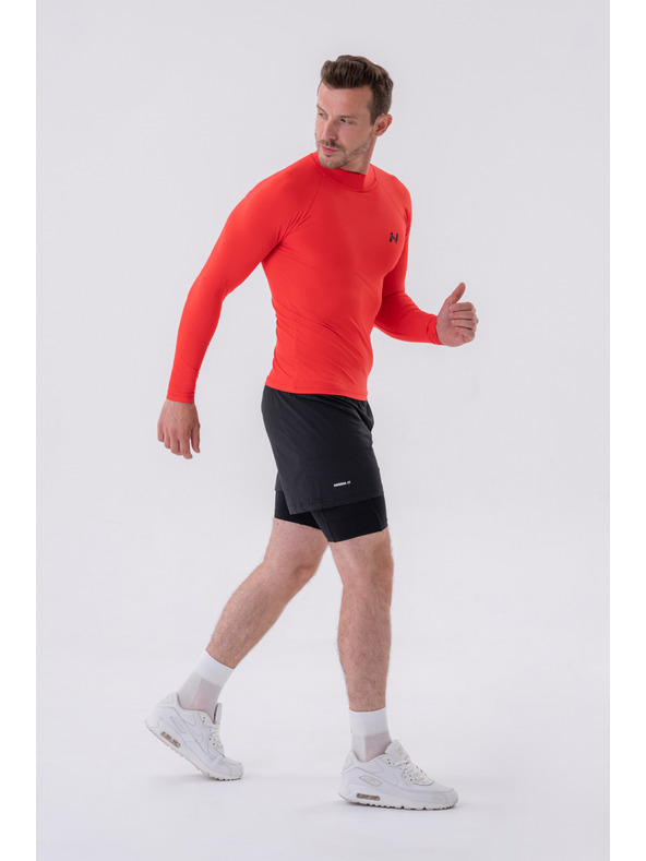 Nebbia Kétrétegű rövidnadrág mobil zsebekkel 318 M,szürke