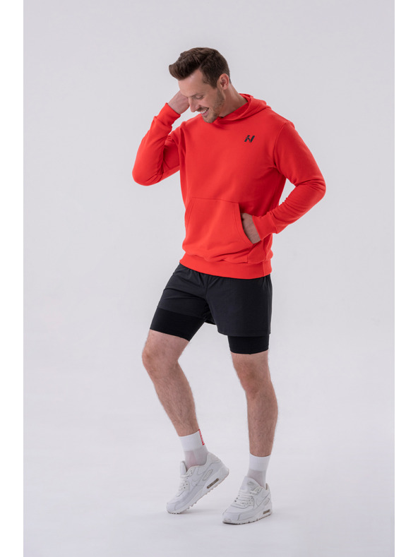 Nebbia Kétrétegű rövidnadrág mobil zsebekkel 318 M,szürke