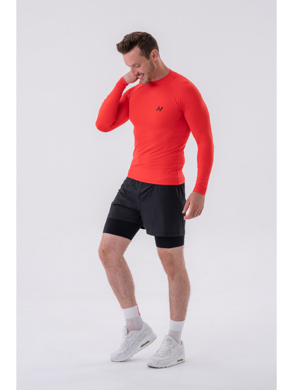 Nebbia Kétrétegű rövidnadrág mobil zsebekkel 318 M,szürke