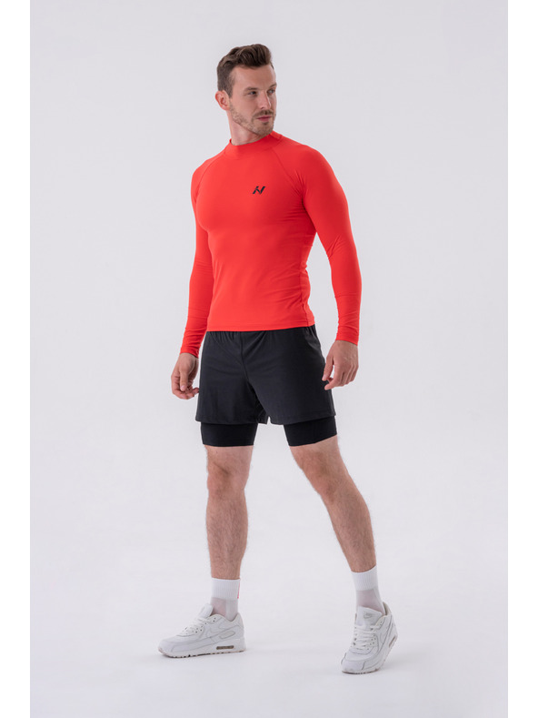 Nebbia Kétrétegű rövidnadrág mobil zsebekkel 318 M,szürke