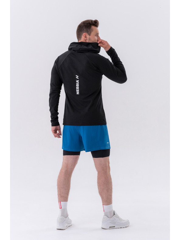 Nebbia Kétrétegű rövidnadrág mobil zsebekkel 318 M,szürke