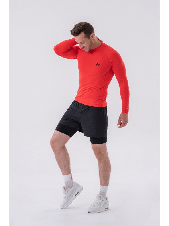 Nebbia Kétrétegű rövidnadrág mobil zsebekkel 318 M,szürke