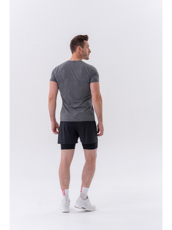 Nebbia Kétrétegű rövidnadrág mobil zsebekkel 318 M,szürke