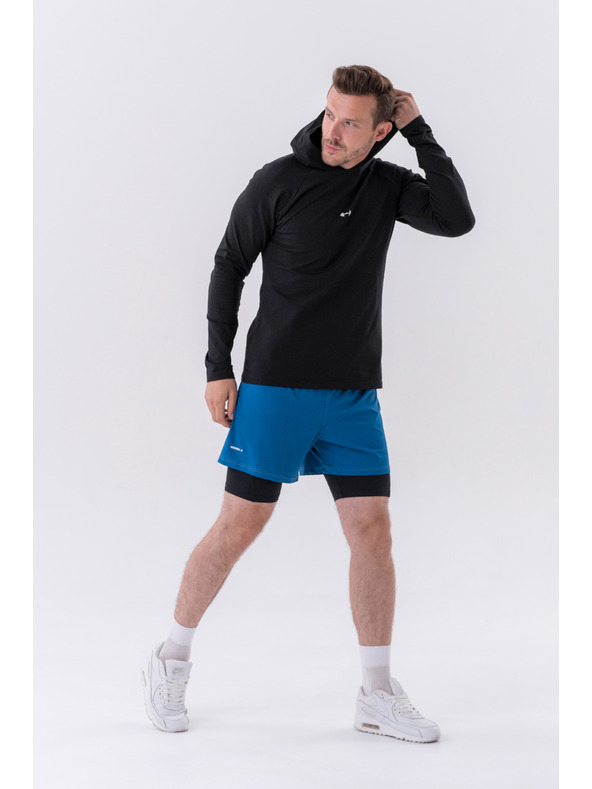 Nebbia Kétrétegű rövidnadrág mobil zsebekkel 318 M,szürke