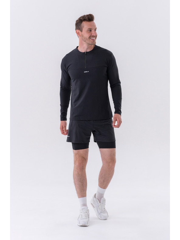 Nebbia Kétrétegű rövidnadrág mobil zsebekkel 318 M,szürke