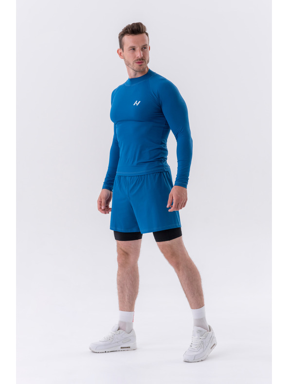 Nebbia Kétrétegű rövidnadrág mobil zsebekkel 318 M,szürke