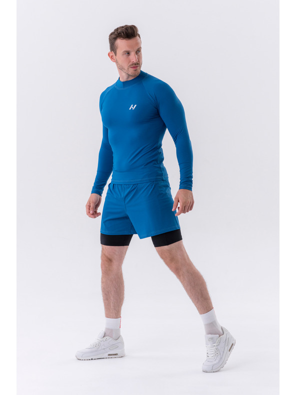 Nebbia Kétrétegű rövidnadrág mobil zsebekkel 318 M,szürke