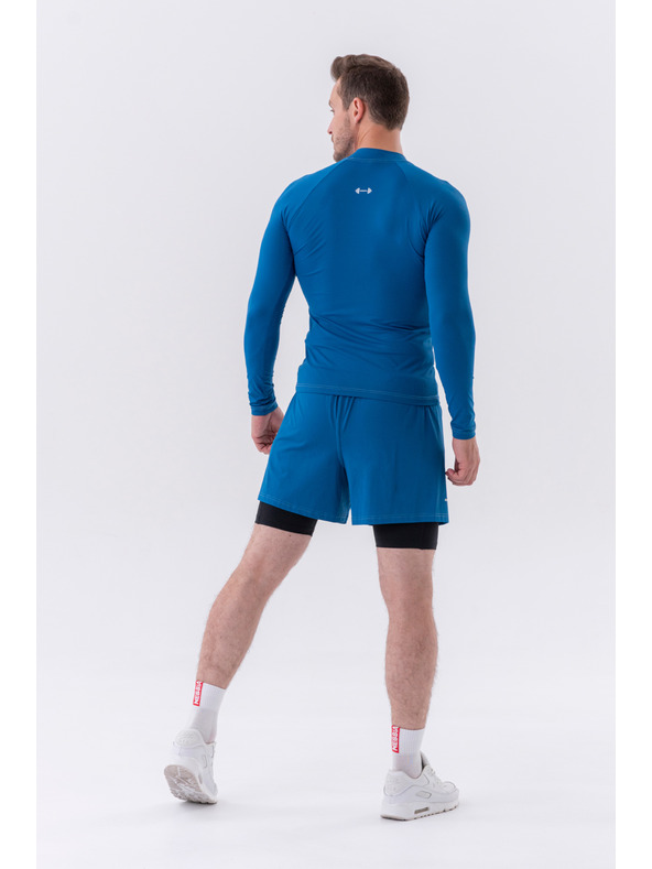 Nebbia Kétrétegű rövidnadrág mobil zsebekkel 318 M,szürke