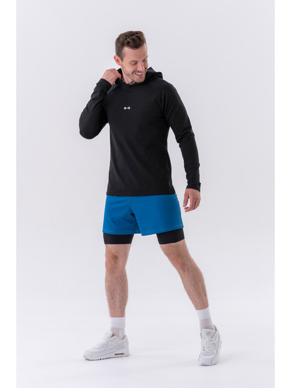 Nebbia Kétrétegű rövidnadrág mobil zsebekkel 318 M,szürke