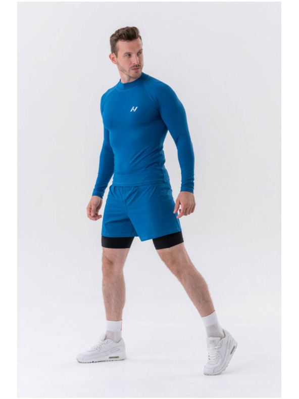 Nebbia Kétrétegű rövidnadrág mobiltelefon zsebbel 318 Blue M,blue M,blue