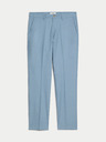 Marks & Spencer Kék férfi chino nadrág vászonnadrággal Marks & Spencer