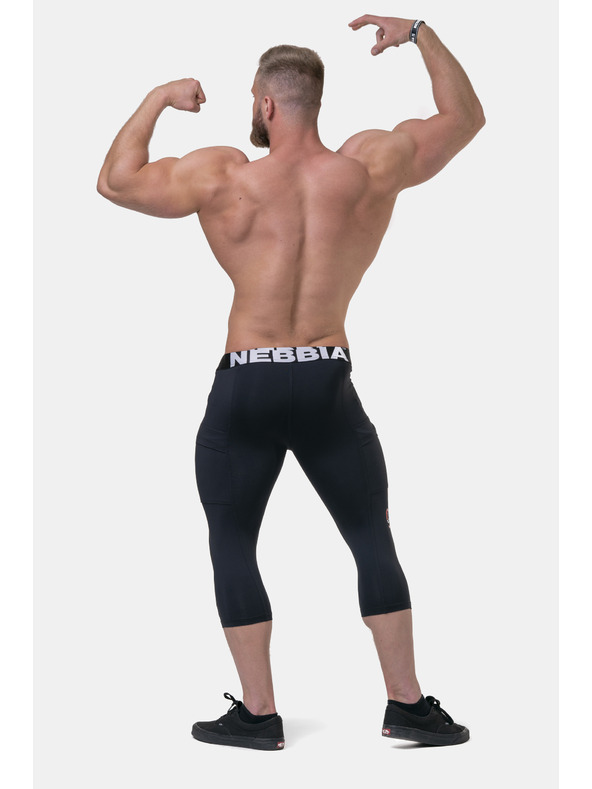 Nebbia Legend of Today leggings 3/4-es hosszúságú 188 Fekete Nebbia