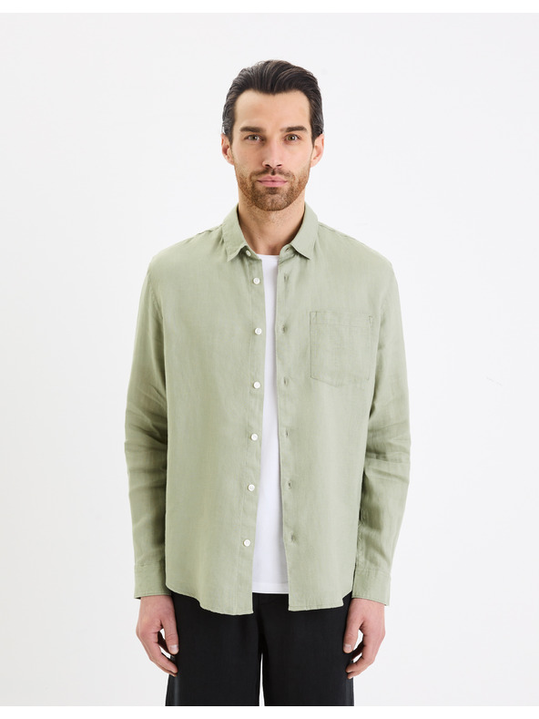 Celio Lenvászon ing Daflix Celio