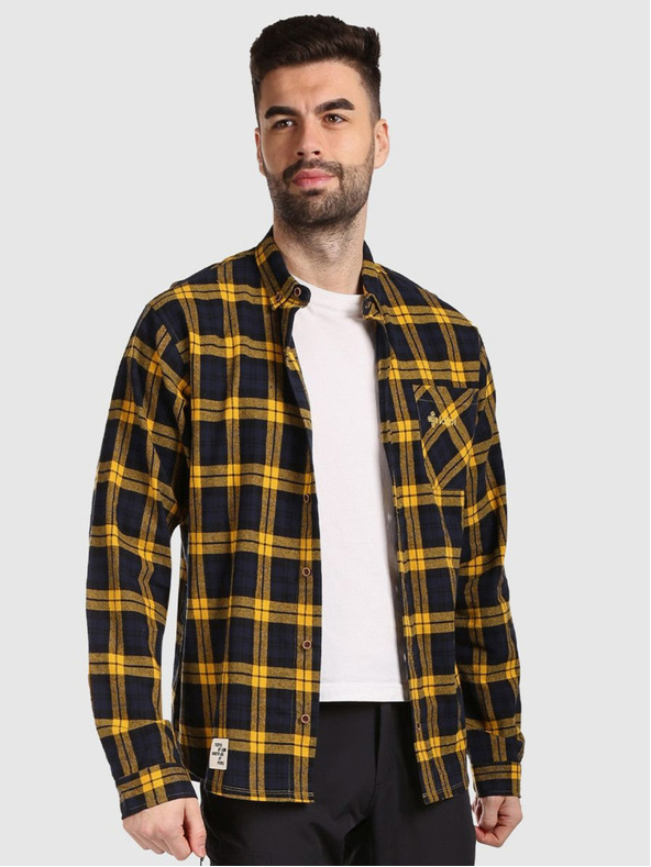 Kilpi Férfi sport flanel póló Kilpi FLANNY-M Sárga