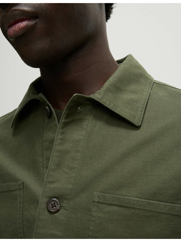 Marks & Spencer Marks & Spencer magas pamutból készült felsőing zöld