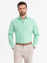 Ombre Clothing Férfi pamut Oxford ing pasztell színekben - menta Ombre Clothing