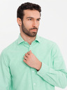 Ombre Clothing Férfi pamut Oxford ing pasztell színekben - menta Ombre Clothing