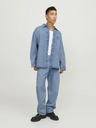 Jack & Jones Kék férfi Jack & Jones Santorini Santorini farmer felső ing