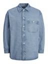Jack & Jones Kék férfi Jack & Jones Santorini Santorini farmer felső ing