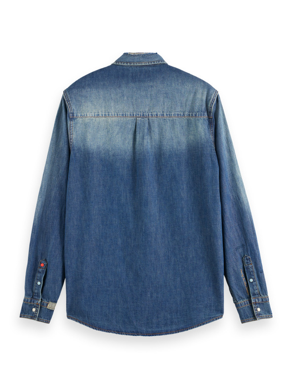 Scotch & Soda Kék férfi farmer ing Scotch & Soda munkaruha