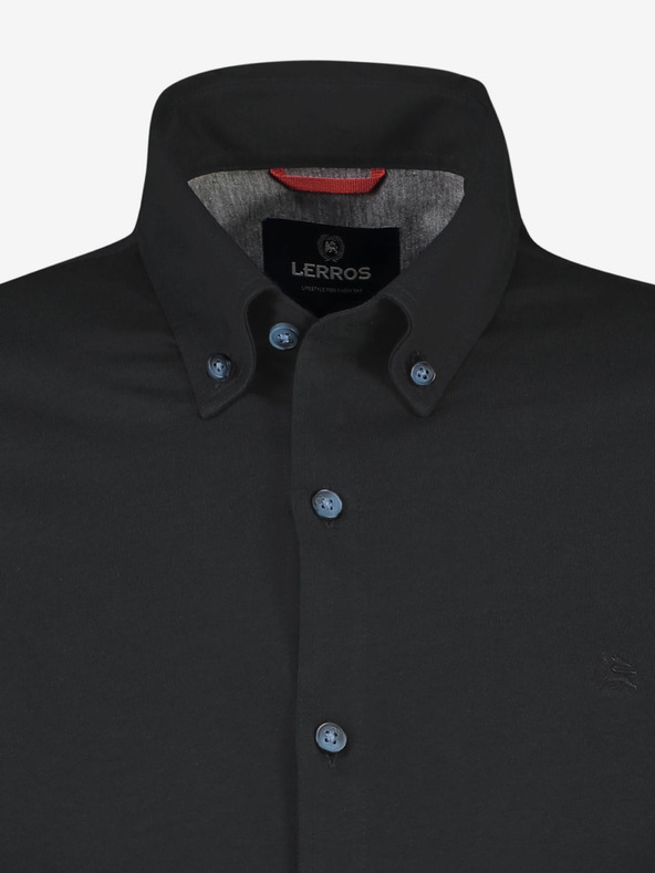 LERROS Fekete férfi LERROS ing