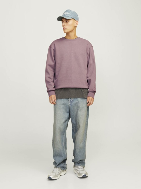 Jack & Jones Jack & Jones férfi rózsaszínű pulóver