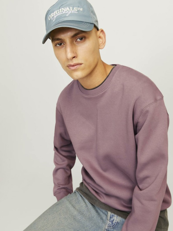 Jack & Jones Jack & Jones férfi rózsaszínű pulóver