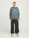 Jack & Jones Kék Jack & Jones férfi kapucnis pulóver