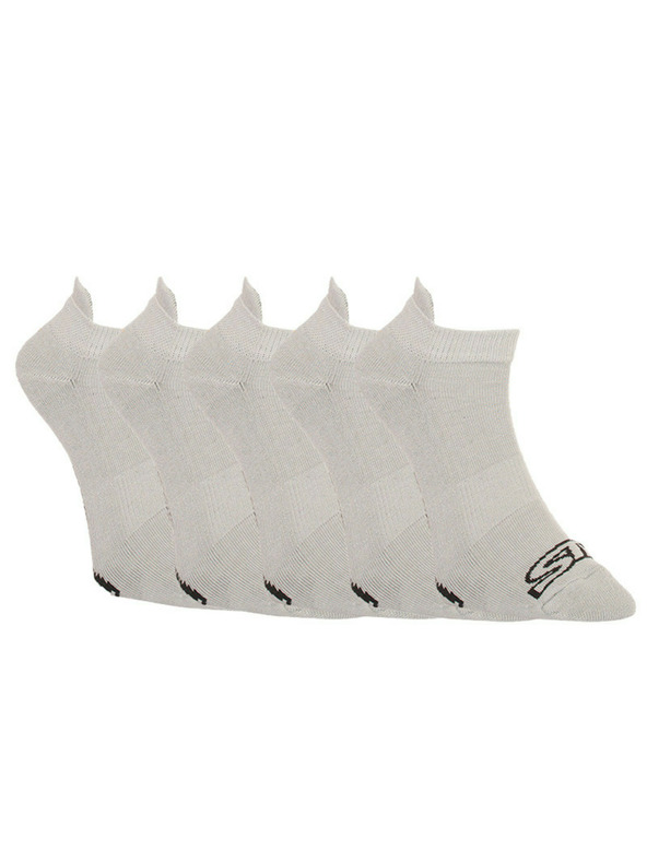 Styx 5PACK Styx alacsony zokni szürke