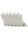 Styx 5PACK Styx alacsony zokni szürke