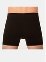 gino Férfi Gino varrás nélküli bambusz boxer Fekete