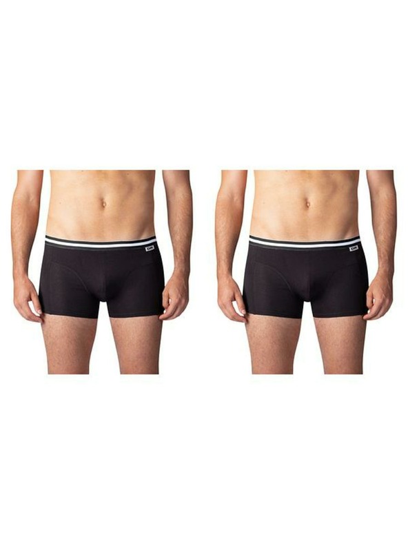 Bellinda Dupla csomag pamut boxeralsó - fekete