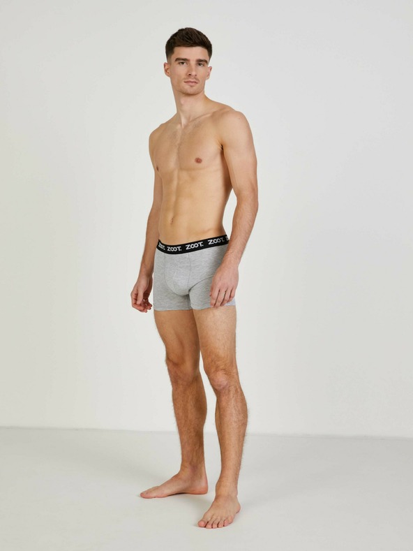 ZOOT.lab Három darabos férfi boxer készlet piros, kék és szürke színben ZOOT.lab