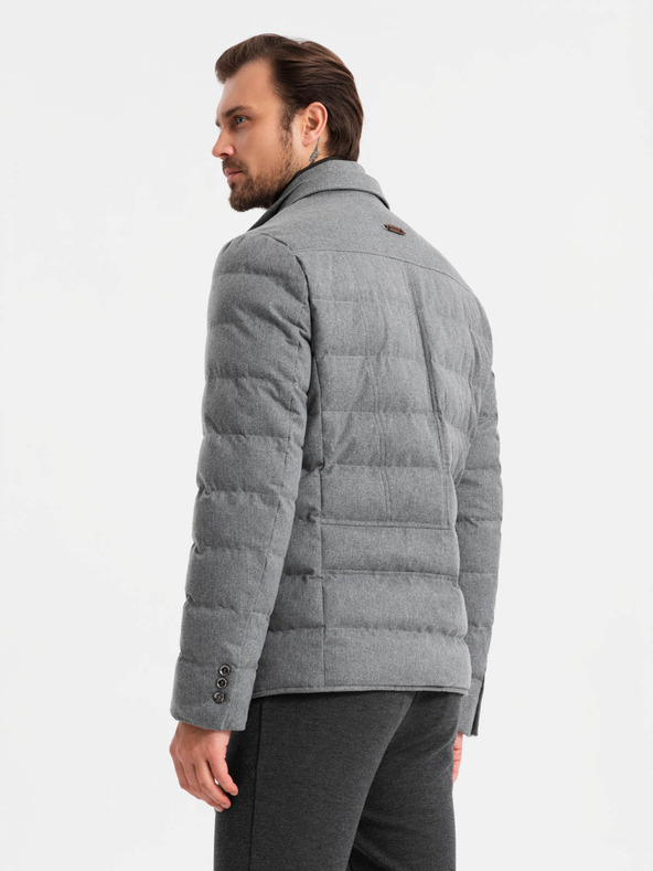 Ombre Clothing Férfi ombre ruházati kabát