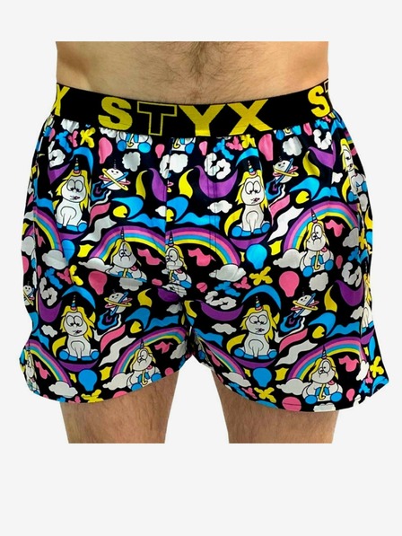 Styx Férfi Styx art sport gumiból készült sportnadrág Unicorn Egyszarvú