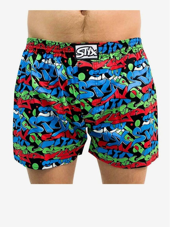 Styx Férfi rövidnadrág Styx art klasszikus gumi graffiti