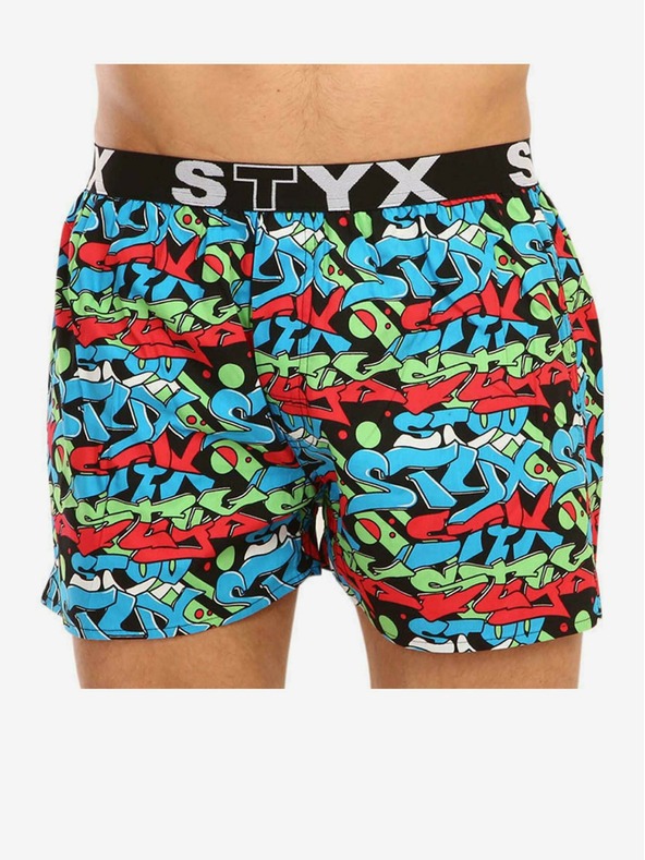 Styx Férfi Styx art sport rövidnadrág gumi graffiti