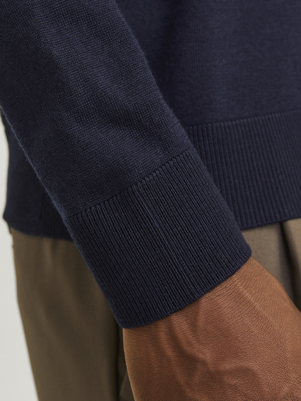 Jack & Jones Sötétkék Jack & Jones férfi pulóver