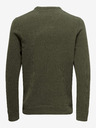 ONLY & SONS Khaki színű férfi ONLY & SONS Ese pulóver